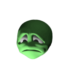 GreenFaceMan（個別スタンプ：13）