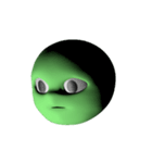 GreenFaceMan（個別スタンプ：16）