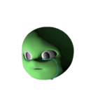 GreenFaceMan（個別スタンプ：18）