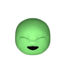 GreenFaceMan（個別スタンプ：22）