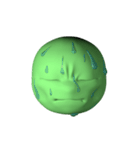 GreenFaceMan（個別スタンプ：26）