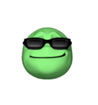 GreenFaceMan（個別スタンプ：27）