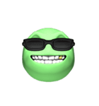 GreenFaceMan（個別スタンプ：29）