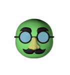 GreenFaceMan（個別スタンプ：30）