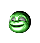 GreenFaceMan（個別スタンプ：36）