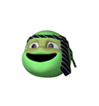 GreenFaceMan（個別スタンプ：37）