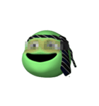 GreenFaceMan（個別スタンプ：38）