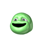 GreenFaceMan（個別スタンプ：40）