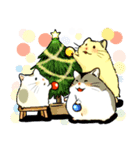 ハムスタンプ クリスマスversion（個別スタンプ：5）