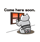 にゃわらの道 英語版（個別スタンプ：13）
