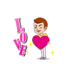 ちょっとこわもて男子（個別スタンプ：7）