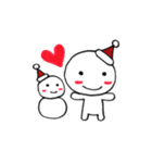 クリスマスとお正月の季節スタンプ（個別スタンプ：6）