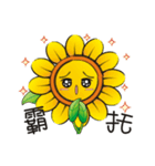 Sunflower and okra（個別スタンプ：21）