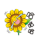 Sunflower and okra（個別スタンプ：30）