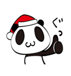 クリスマスおひとり様 パンダさん（個別スタンプ：33）