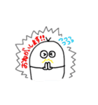 まん丸の日常。（個別スタンプ：10）