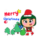 NaNa.V17 Merry Christmas.（個別スタンプ：5）