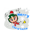 NaNa.V17 Merry Christmas.（個別スタンプ：23）