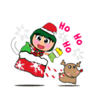 NaNa.V17 Merry Christmas.（個別スタンプ：34）