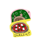 泥棒たぬき（個別スタンプ：6）