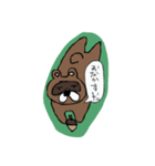 泥棒たぬき（個別スタンプ：7）