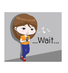 Xiao Jie [on tour]-Eng（個別スタンプ：38）