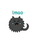 Purr-Moji Animated Funny Cats（個別スタンプ：1）
