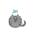 Purr-Moji Animated Funny Cats（個別スタンプ：2）