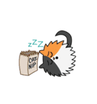 Purr-Moji Animated Funny Cats（個別スタンプ：8）