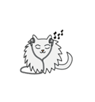 Purr-Moji Animated Funny Cats（個別スタンプ：9）