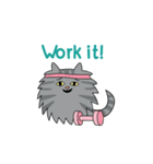 Purr-Moji Animated Funny Cats（個別スタンプ：20）