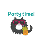 Purr-Moji Animated Funny Cats（個別スタンプ：24）