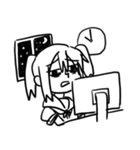 Zzinbbang Girl 3（個別スタンプ：11）