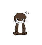 コツメカワウソのスタンプ（個別スタンプ：16）