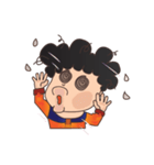 Nerd Curly Clumsy（個別スタンプ：3）