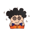 Nerd Curly Clumsy（個別スタンプ：8）