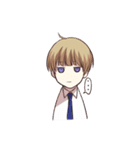 無気力な双子（個別スタンプ：37）
