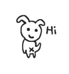 White Rabbit From The Moon（個別スタンプ：1）