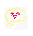 ギザギザチャン（個別スタンプ：6）