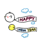 Goodbye 2017, Hello 2018 ！（個別スタンプ：15）