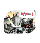 旧車でバイクでブンブンブーン！（個別スタンプ：29）