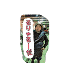 旧車でバイクでブンブンブーン！（個別スタンプ：37）