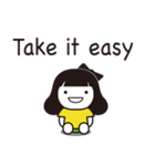 【日常】ゆる女子【第二弾】英語バージョン（個別スタンプ：9）