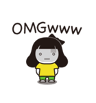 【日常】ゆる女子【第二弾】英語バージョン（個別スタンプ：10）