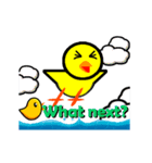 ARIGATOU！！ chick cheep send message！（個別スタンプ：12）