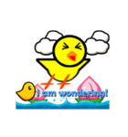 ARIGATOU！！ chick cheep send message！（個別スタンプ：13）