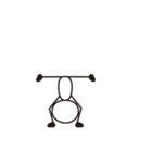 Matchstick' Yoga time（個別スタンプ：10）