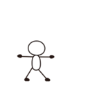 Matchstick' Yoga time（個別スタンプ：18）