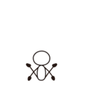 Matchstick' Yoga time（個別スタンプ：23）