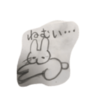 うさぎが大好きでスタンプ作りました。（個別スタンプ：6）